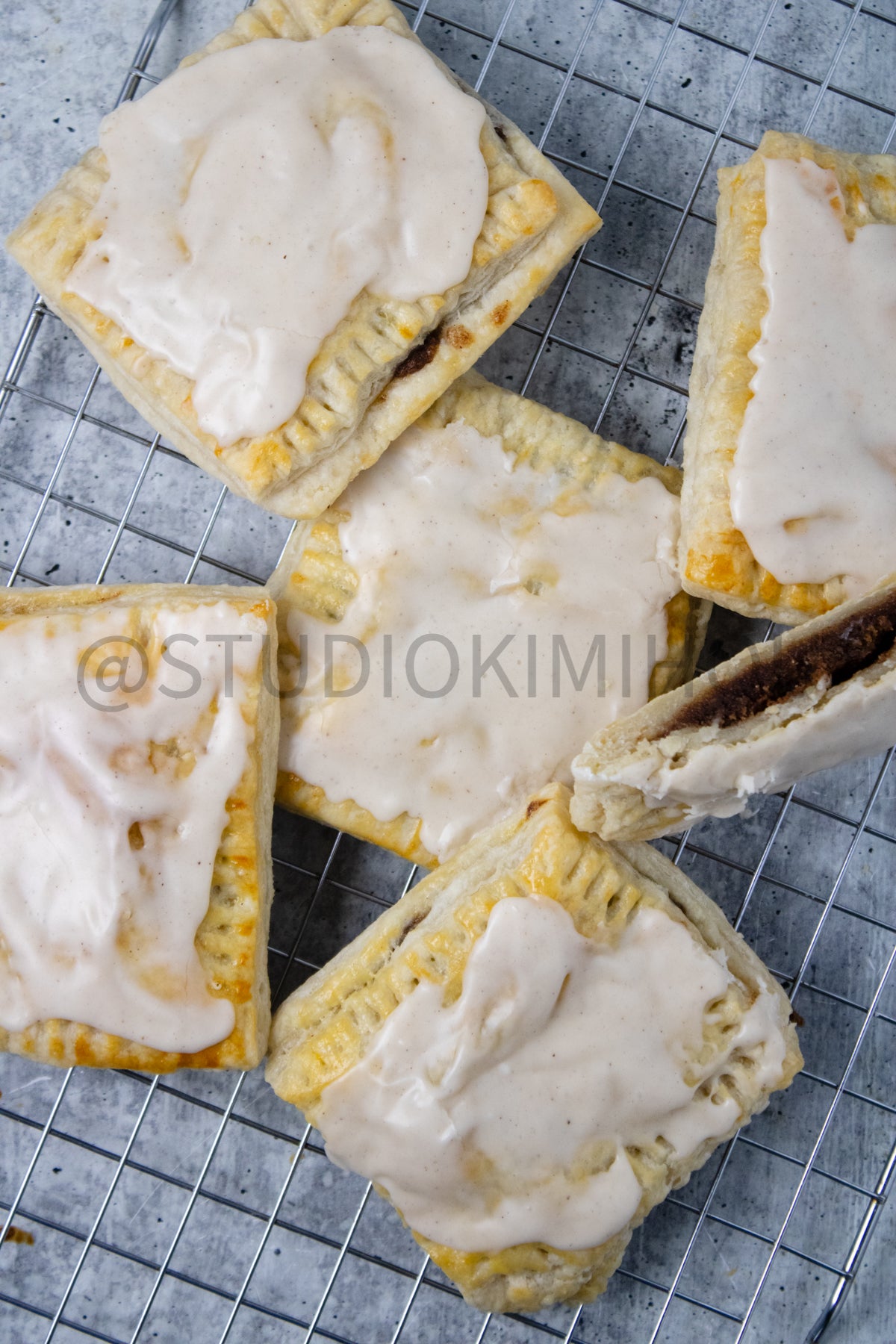 Semi-Exclusive BUNDLE Brown Sugar Sour Dough Puff Pastry on Concrete
