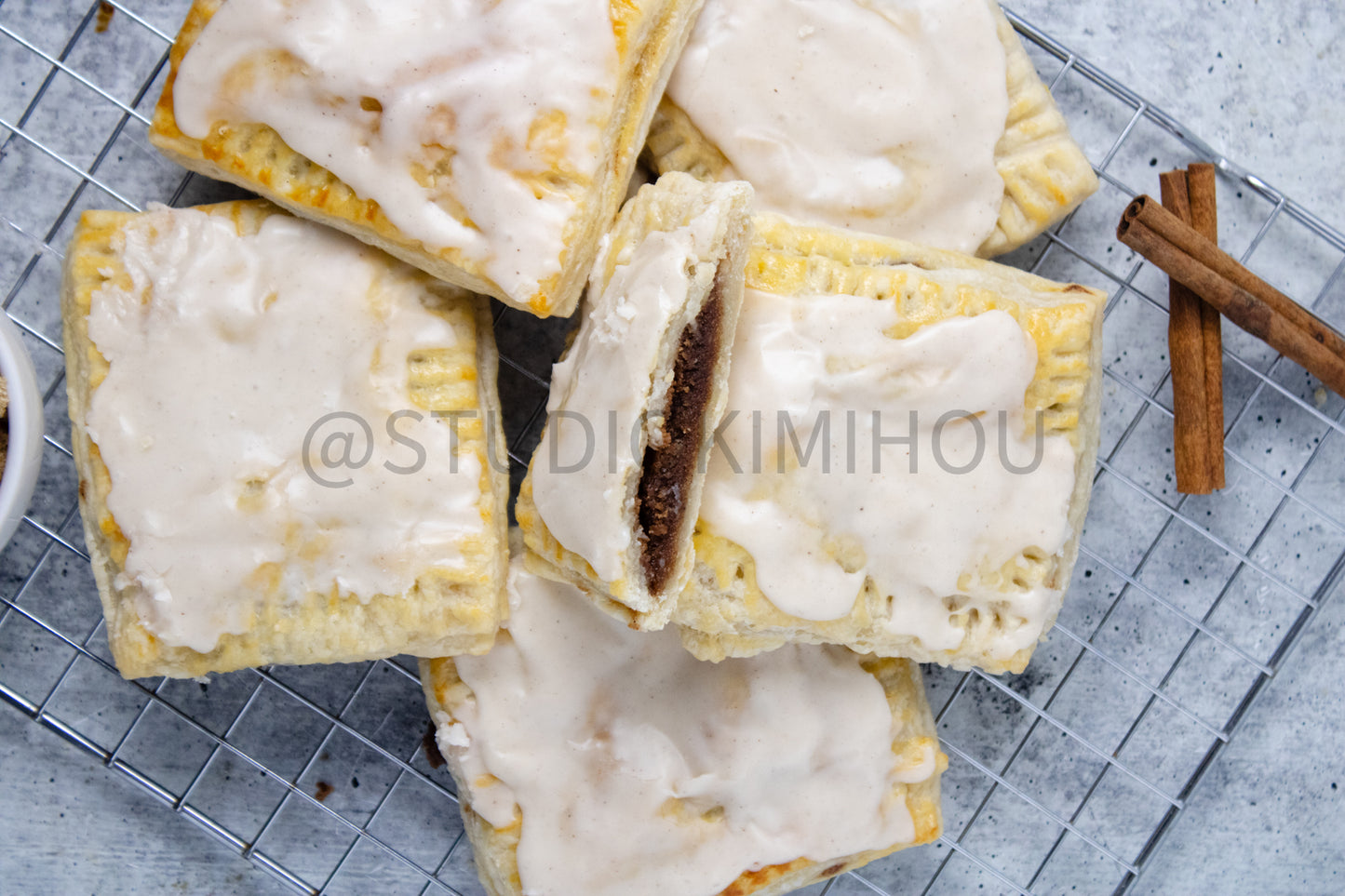 Semi-Exclusive BUNDLE Brown Sugar Sour Dough Puff Pastry on Concrete