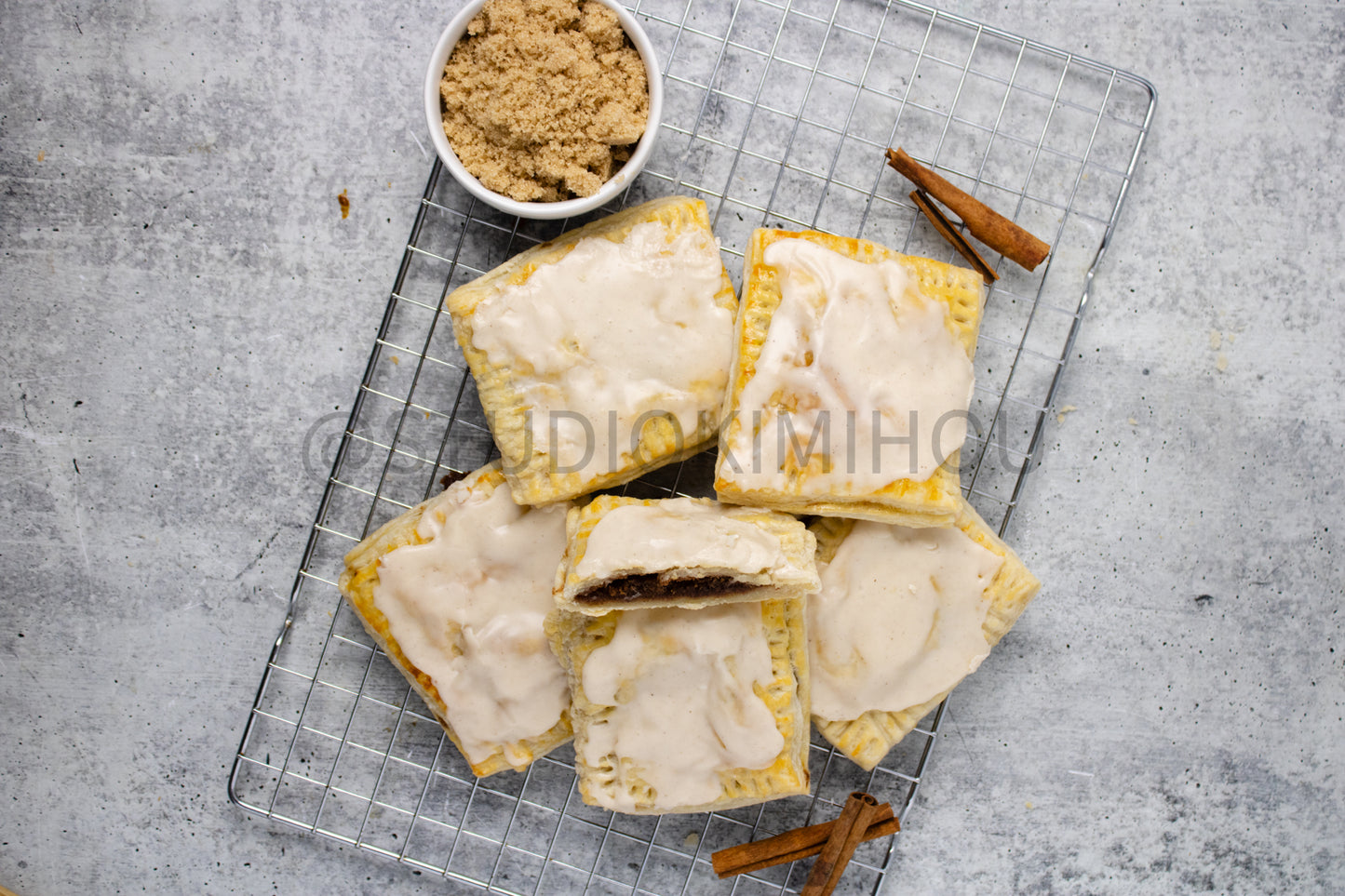 Semi-Exclusive BUNDLE Brown Sugar Sour Dough Puff Pastry on Concrete