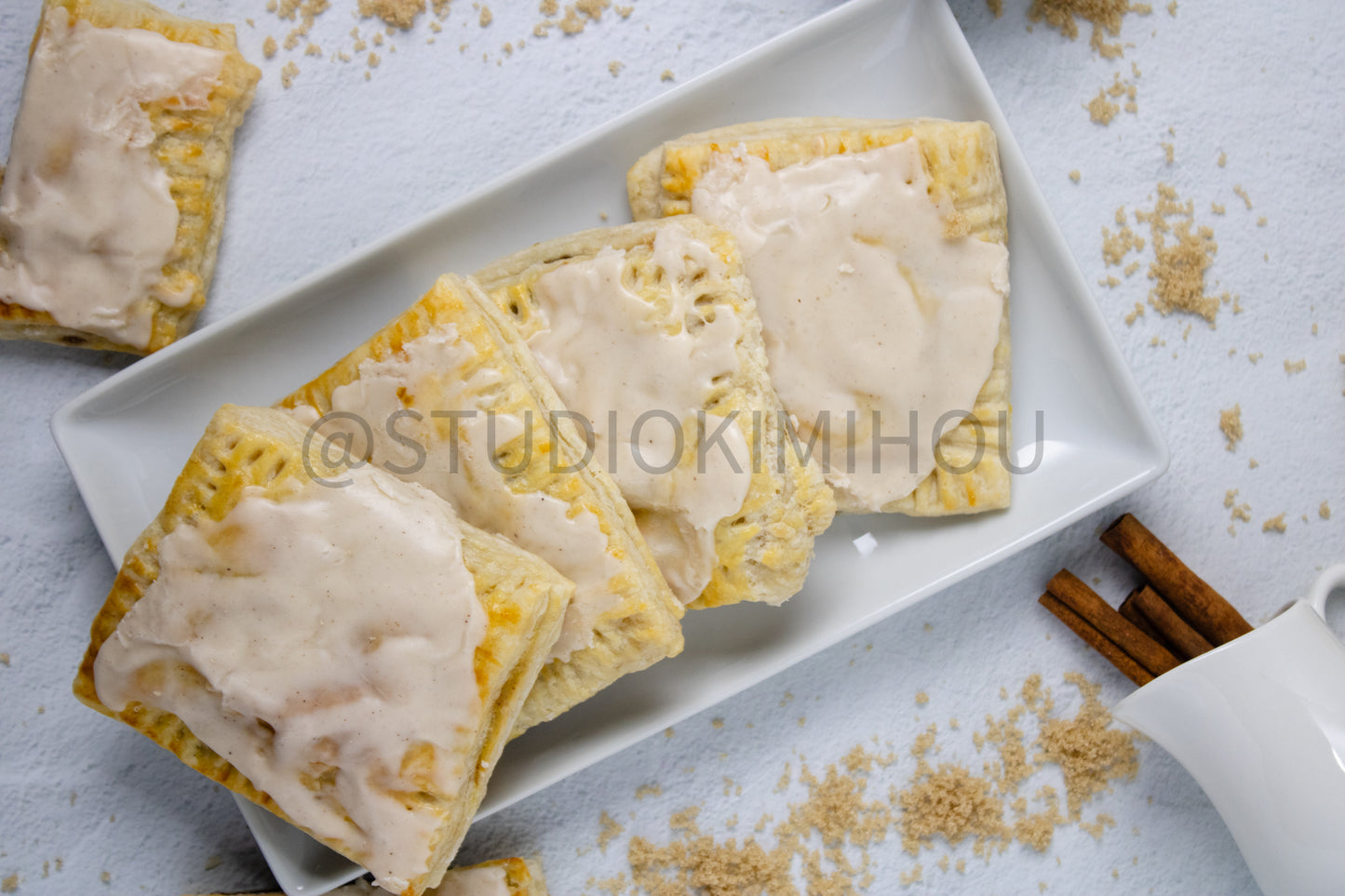 Semi-Exclusive BUNDLE Brown Sugar Sour Dough Puff Pastry on Linen