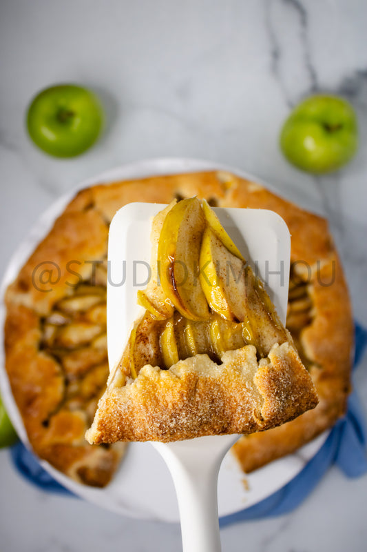 Semi-Exclusive Apple Galette on Marble