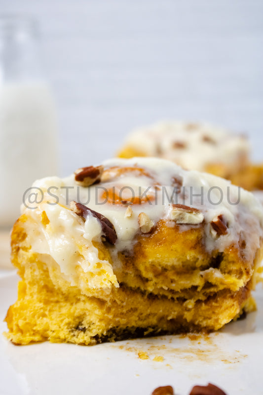 Semi-Exclusive Sweet Potato Cinnamon Rolls