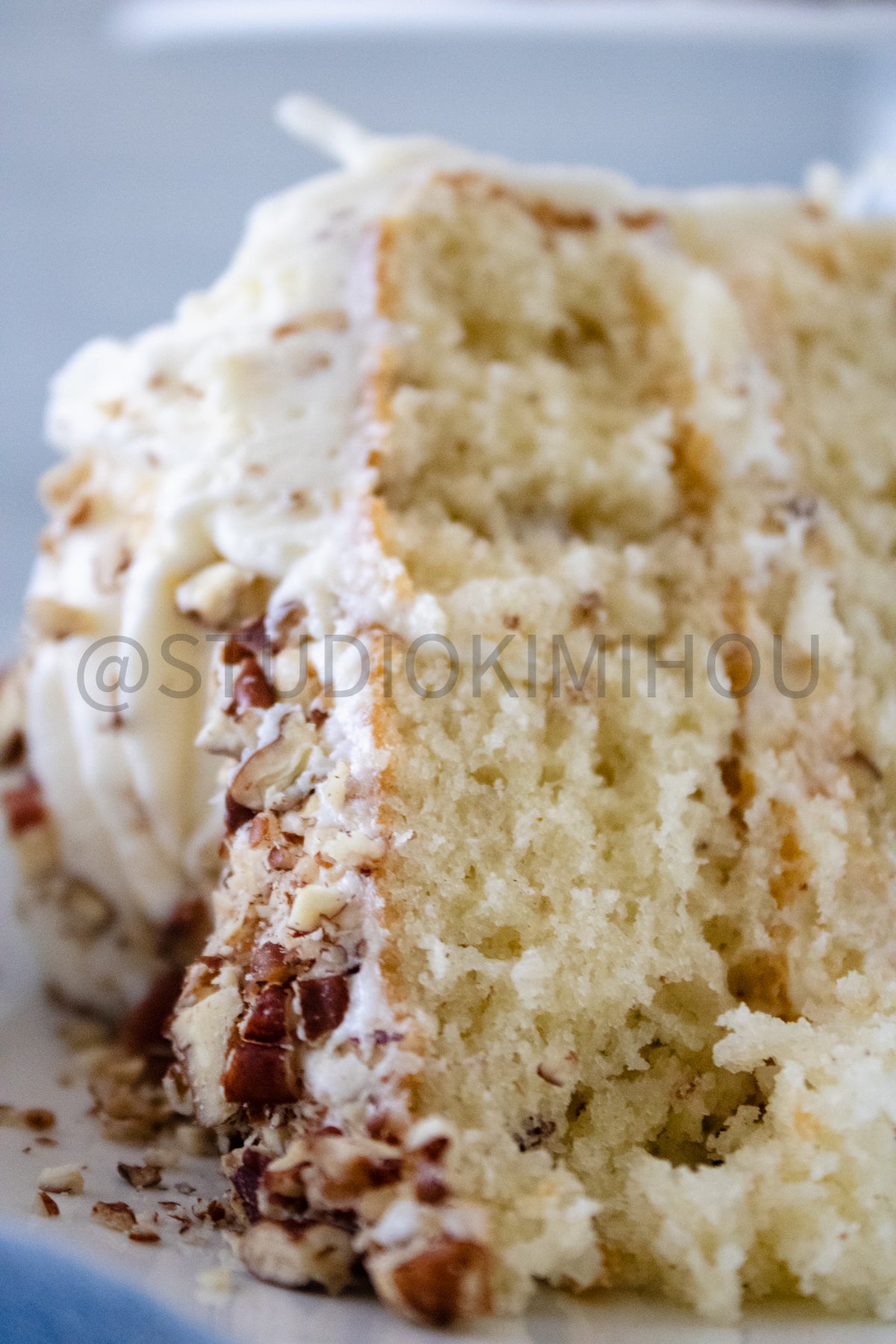 Semi-Exclusive Italian Cream Cake on Concrete