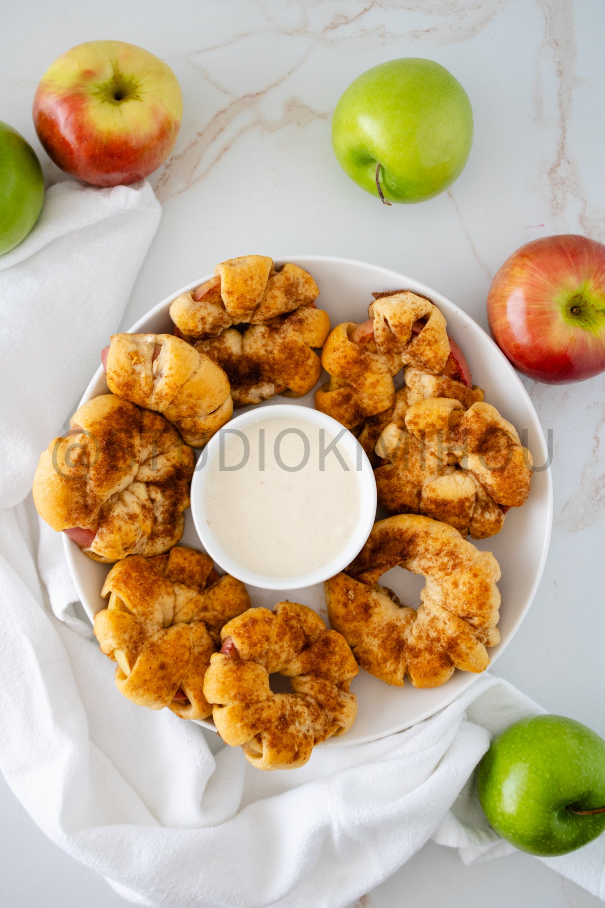 PLR- Baked Apple Cinnamon Rings