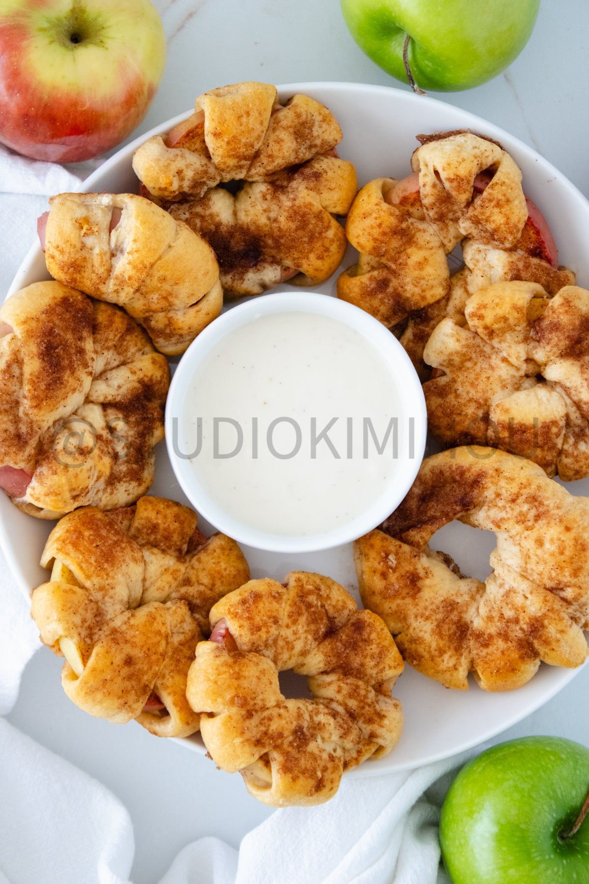 PLR- Baked Apple Cinnamon Rings