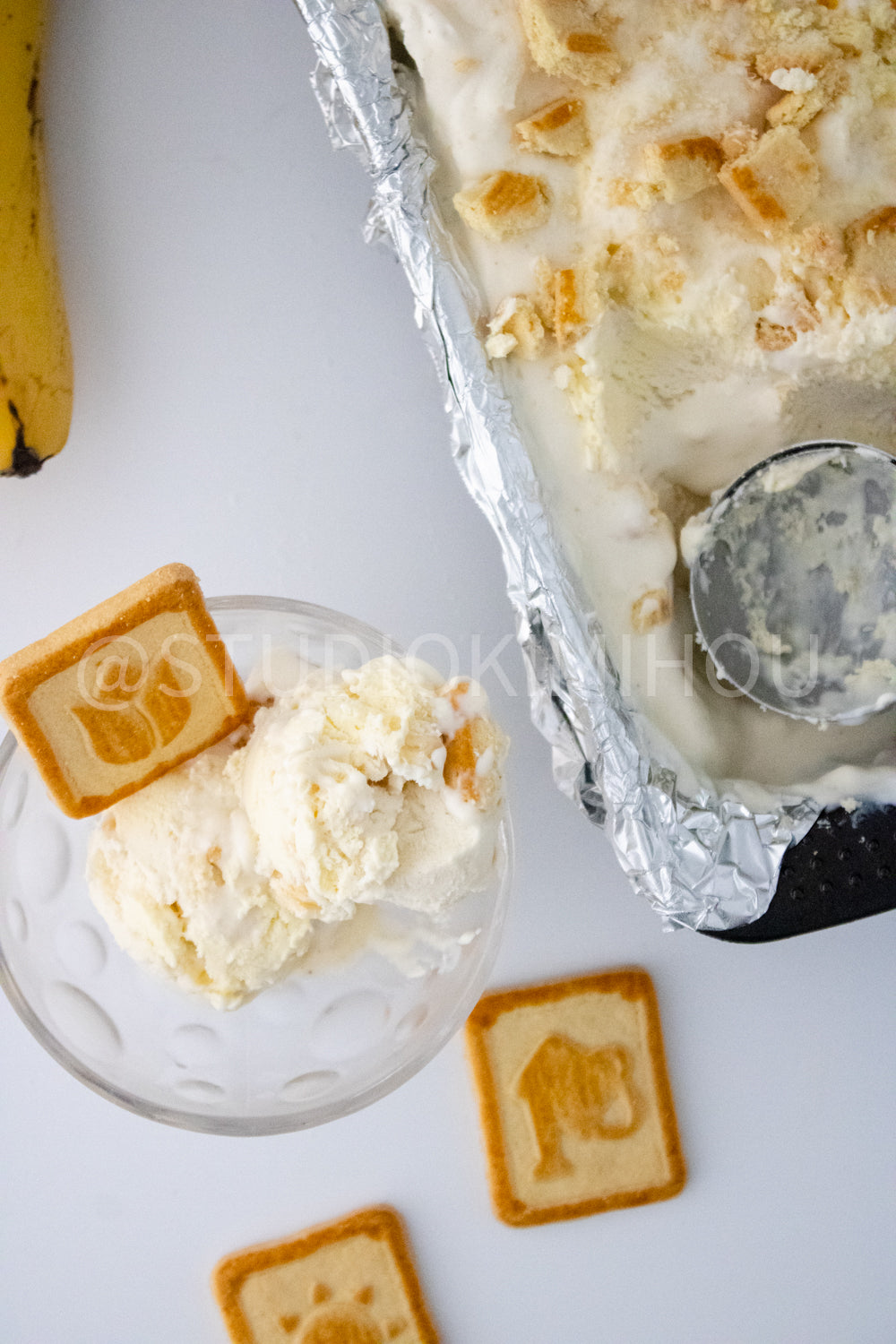 PLR- Banana Pudding Ice Cream