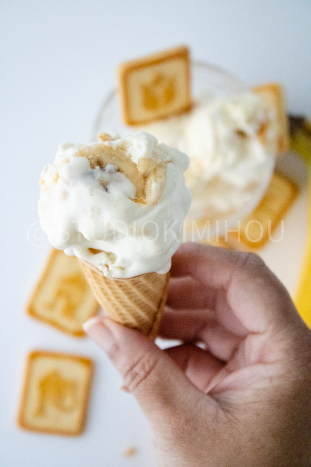 PLR- Banana Pudding Ice Cream