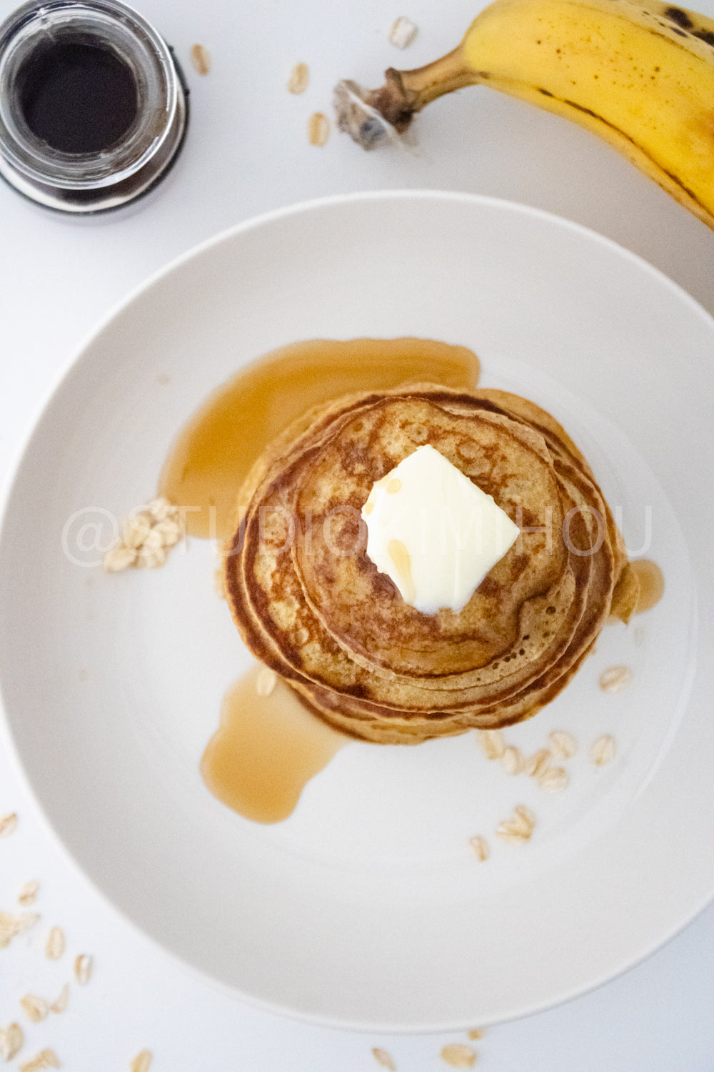 PLR- Banana Oat Pancakes