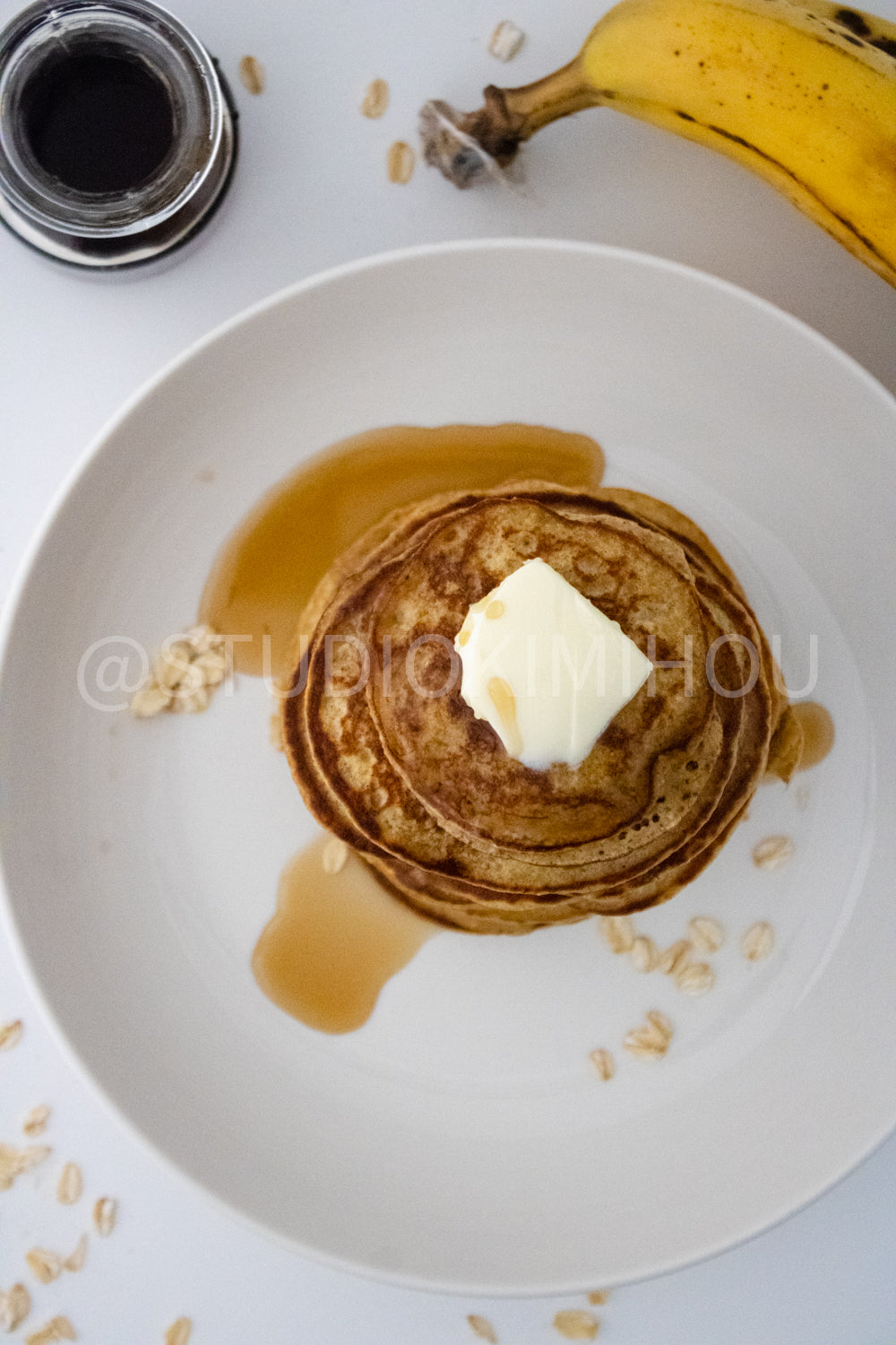 PLR- Banana Oat Pancakes