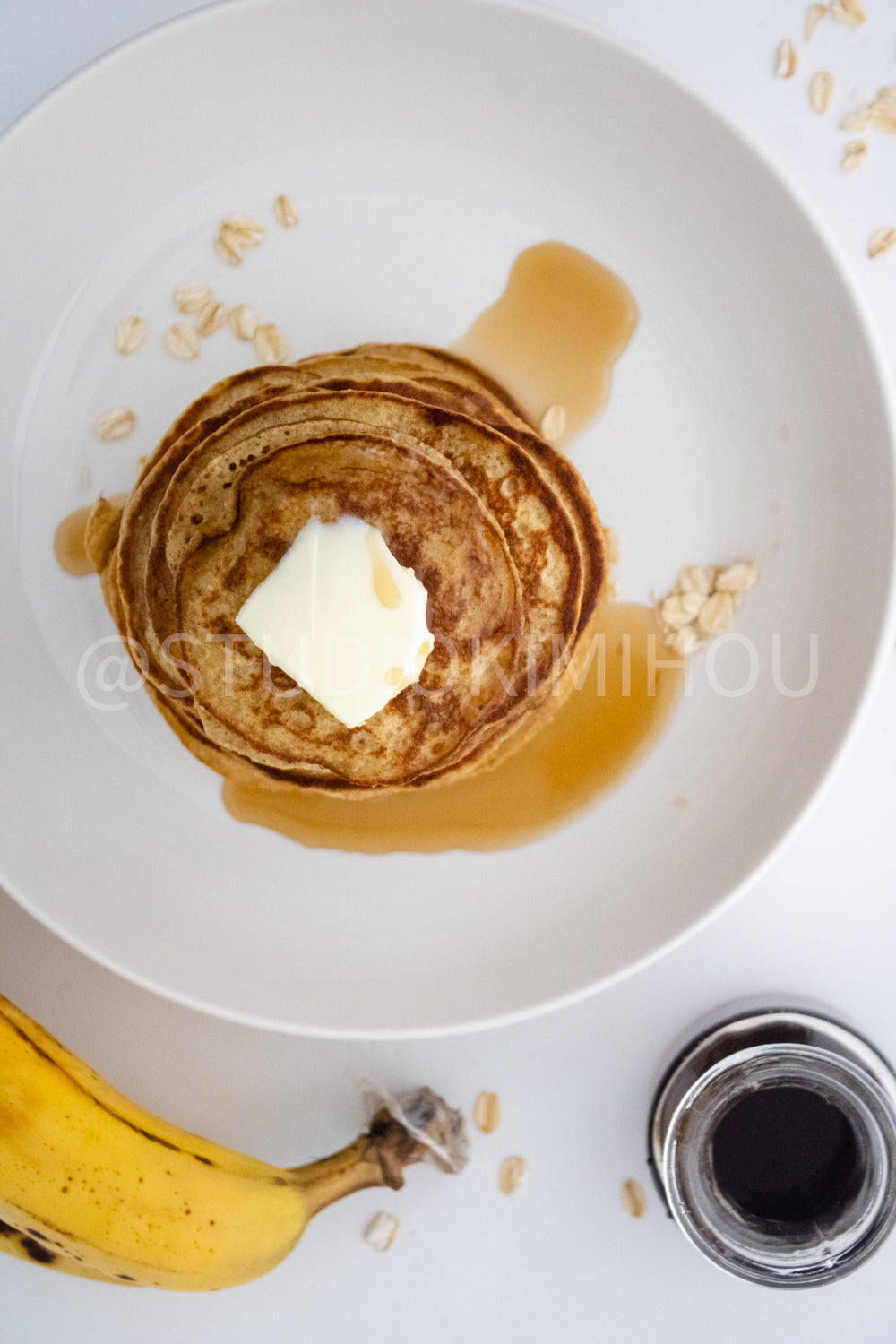 PLR- Banana Oat Pancakes