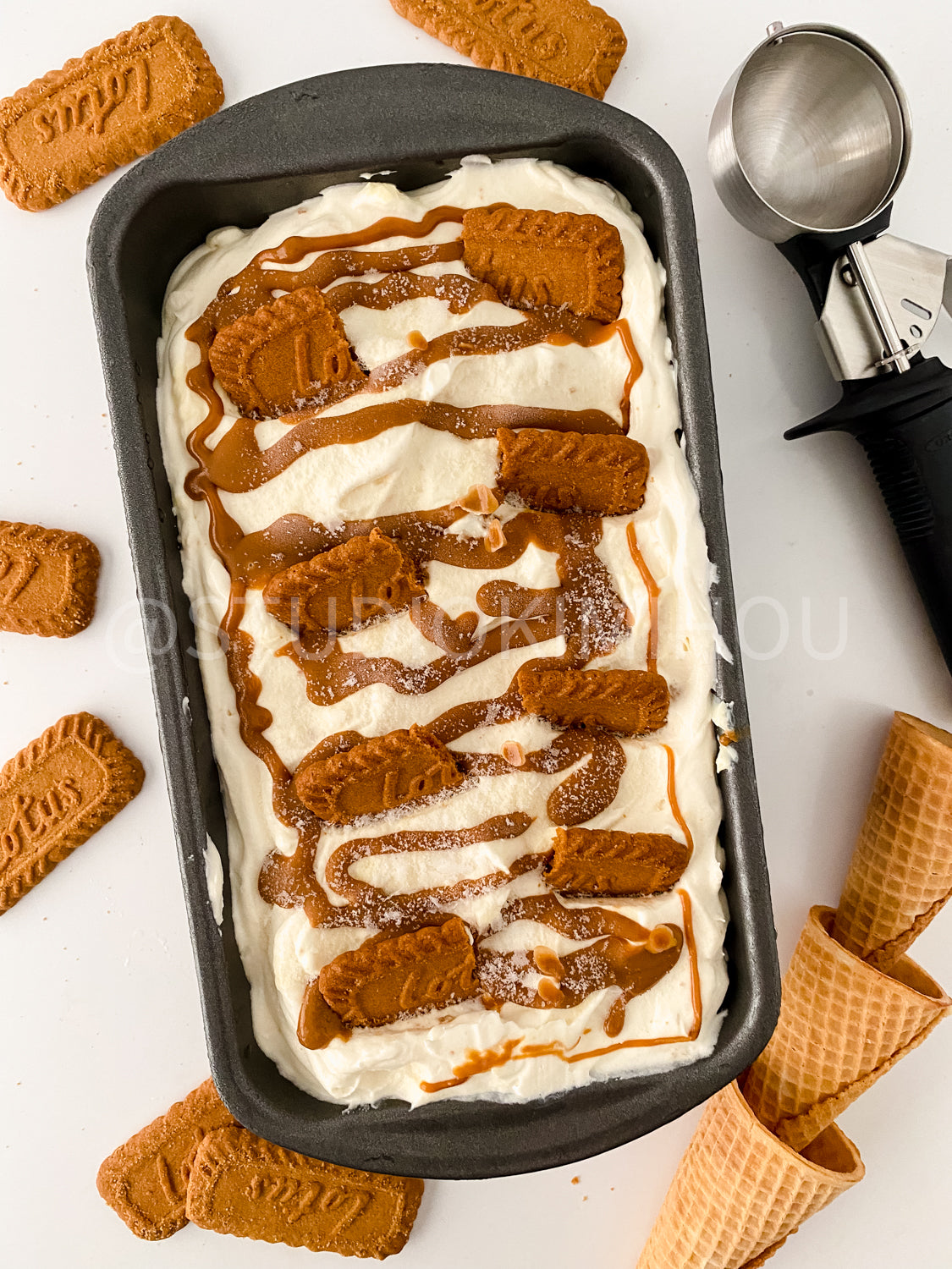 PLR- Biscoff Cheesecake Ice Cream