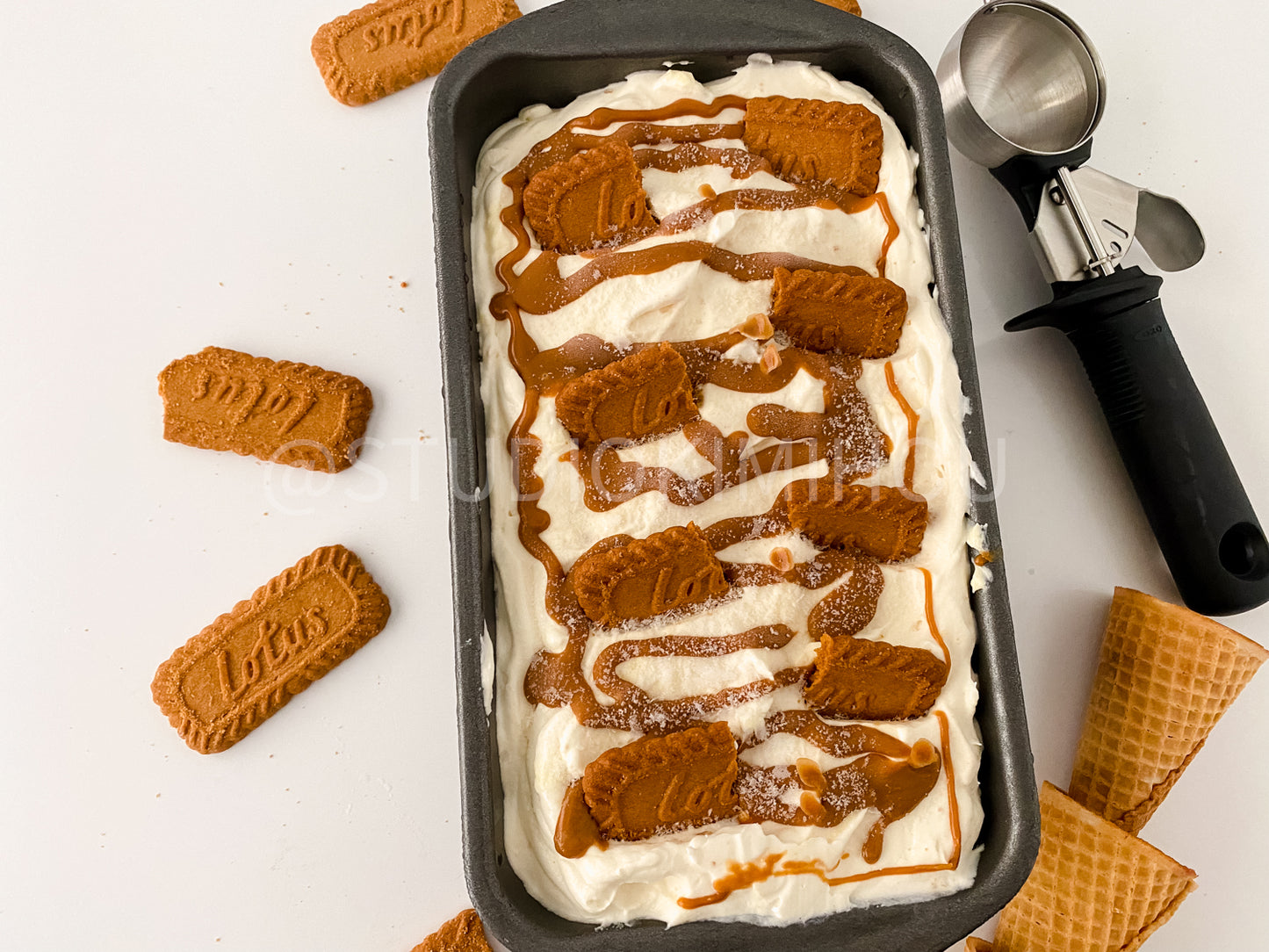 PLR- Biscoff Cheesecake Ice Cream
