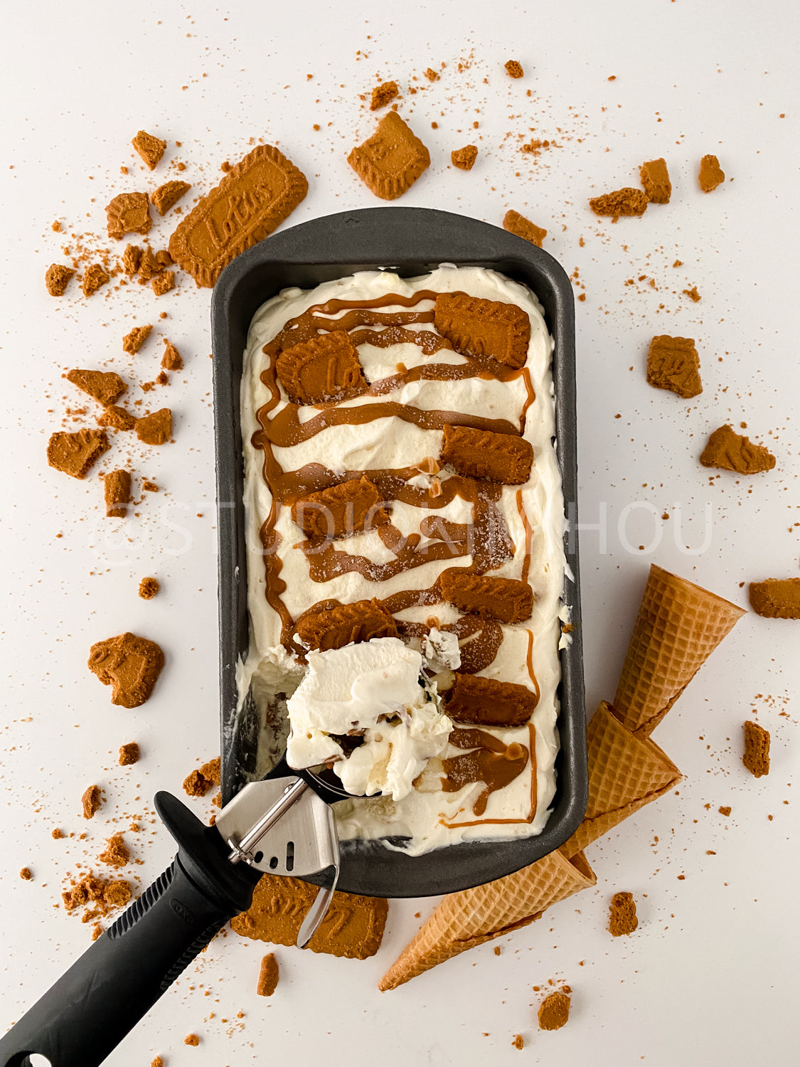 PLR- Biscoff Cheesecake Ice Cream