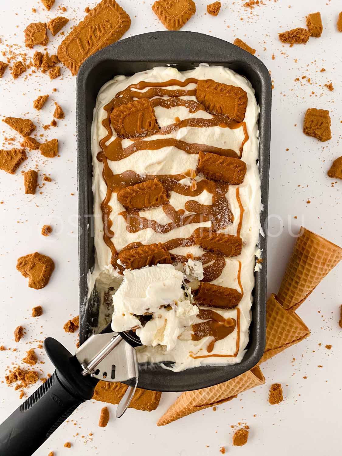 PLR- Biscoff Cheesecake Ice Cream