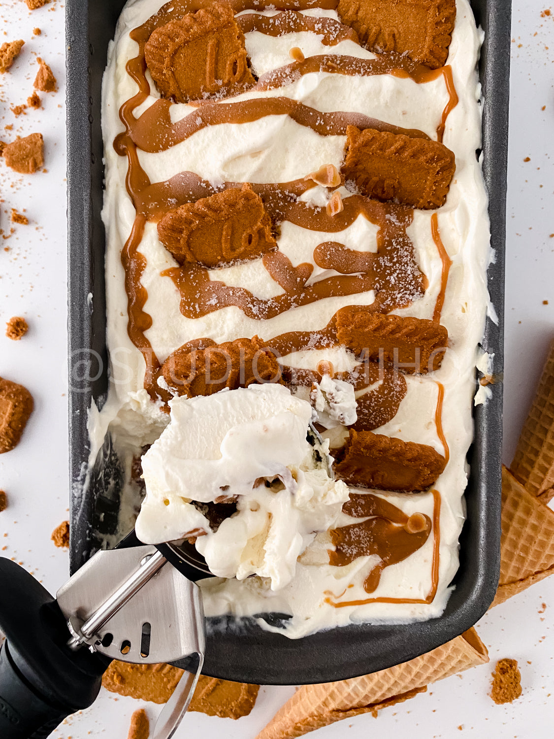 PLR- Biscoff Cheesecake Ice Cream