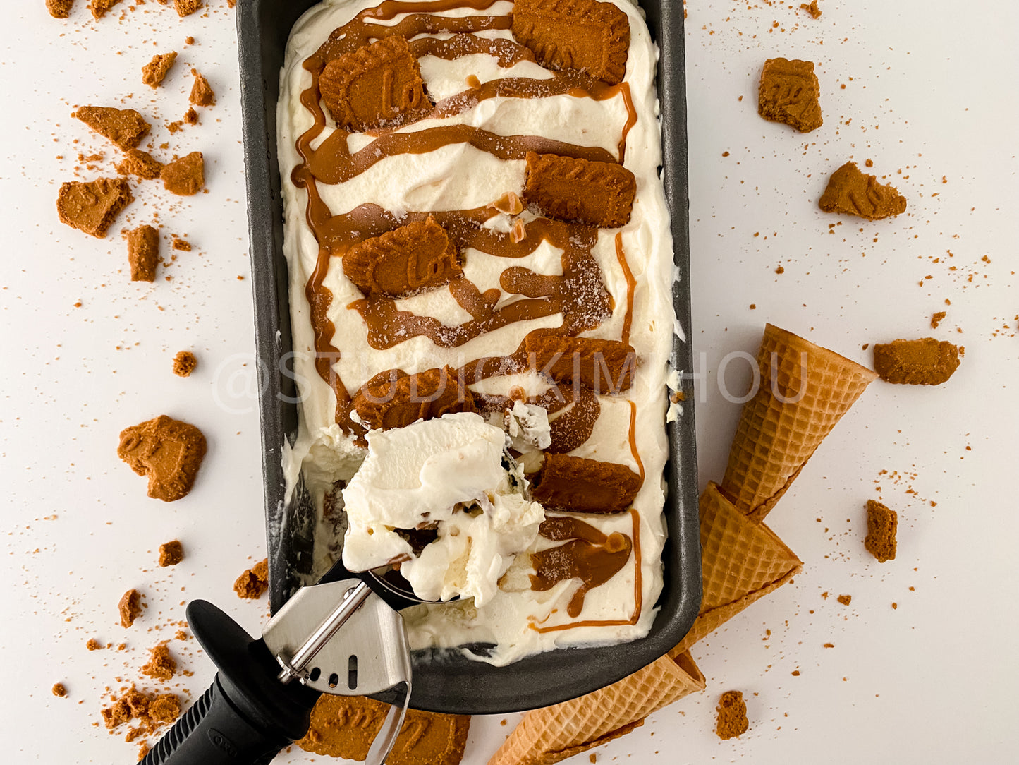 PLR- Biscoff Cheesecake Ice Cream