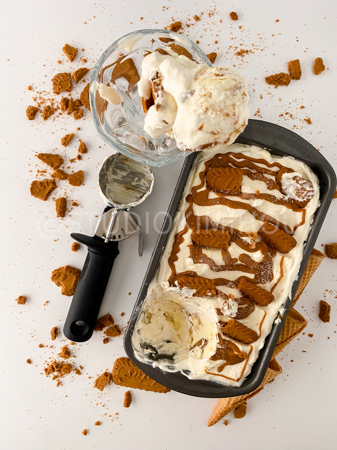 PLR- Biscoff Cheesecake Ice Cream