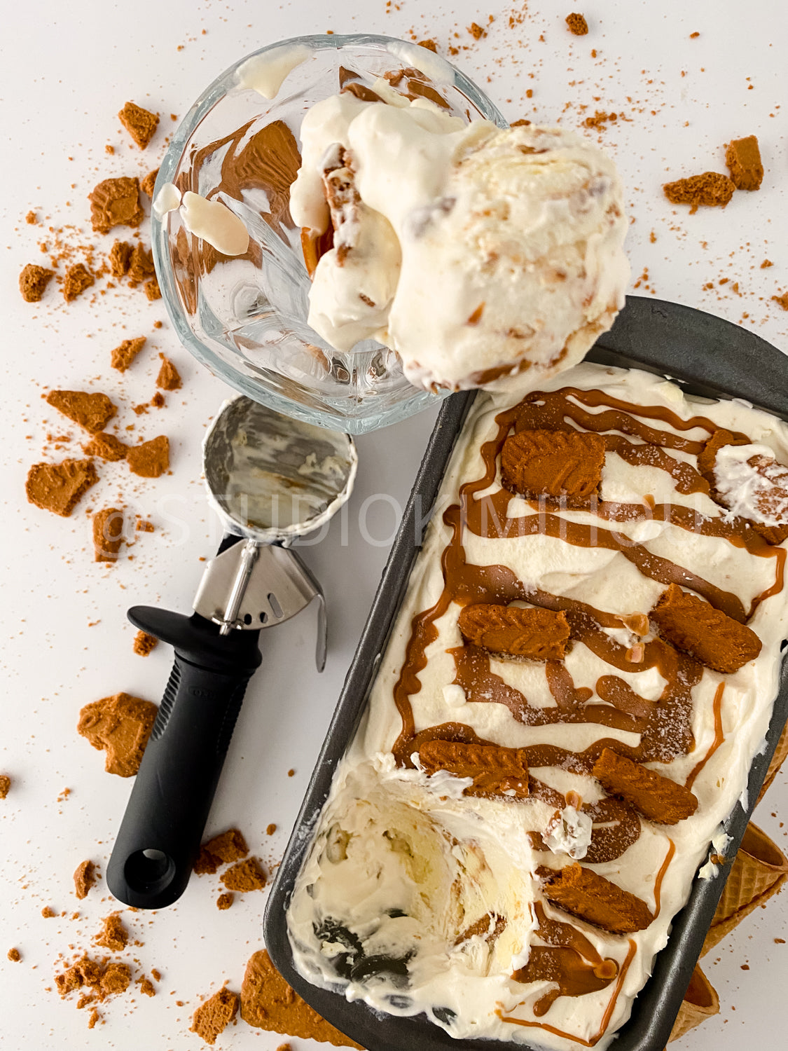 PLR- Biscoff Cheesecake Ice Cream