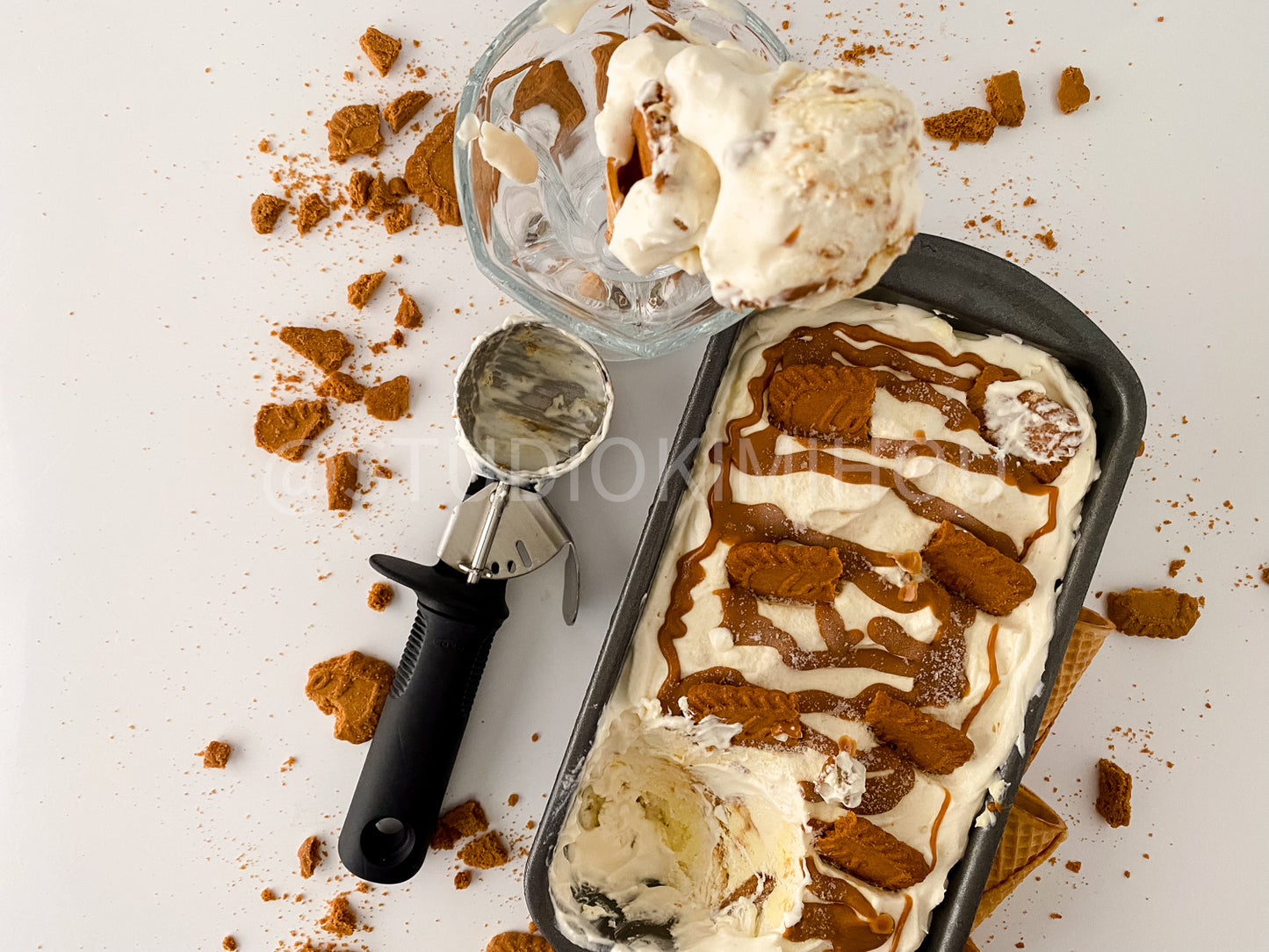 PLR- Biscoff Cheesecake Ice Cream