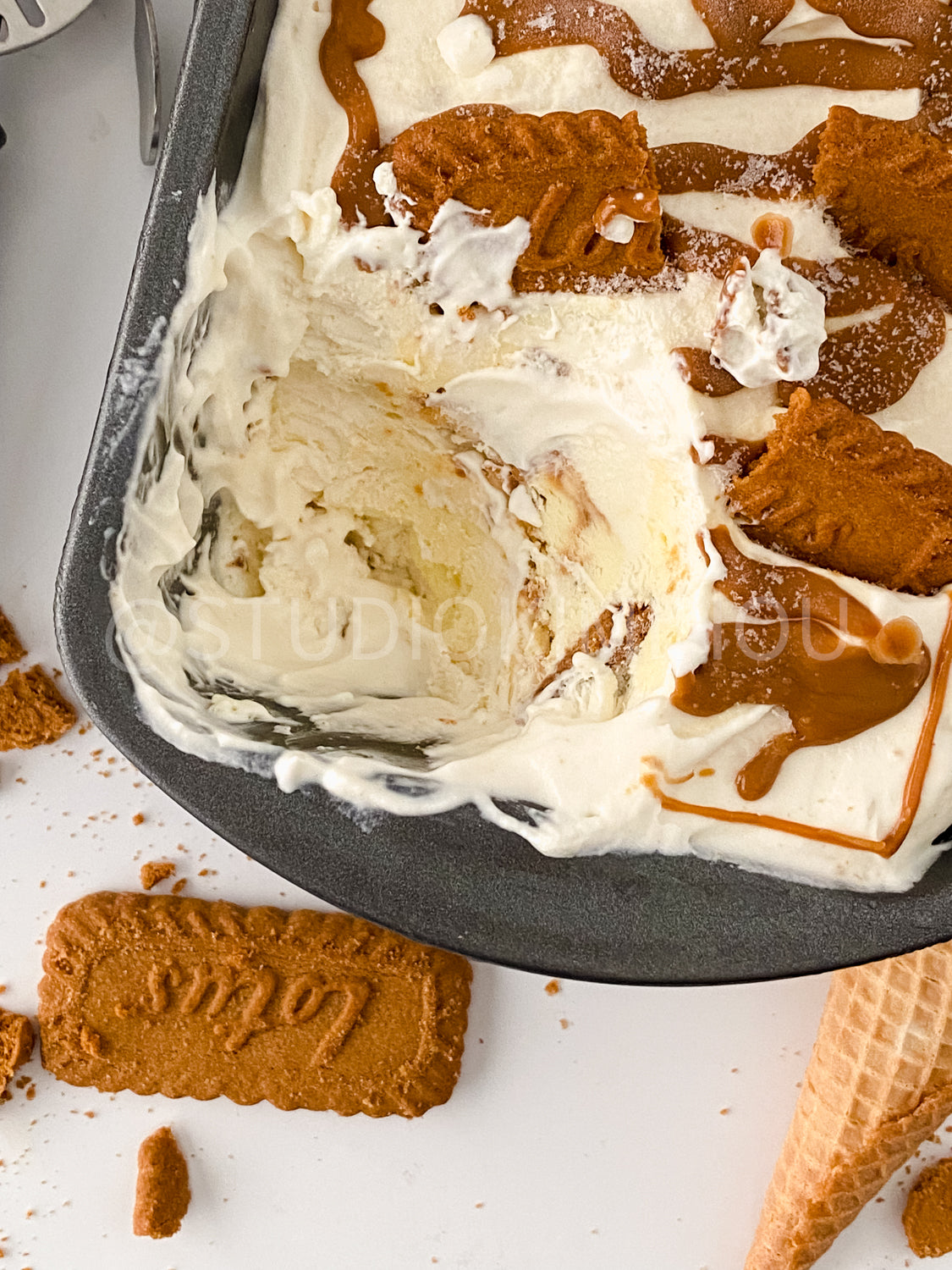 PLR- Biscoff Cheesecake Ice Cream