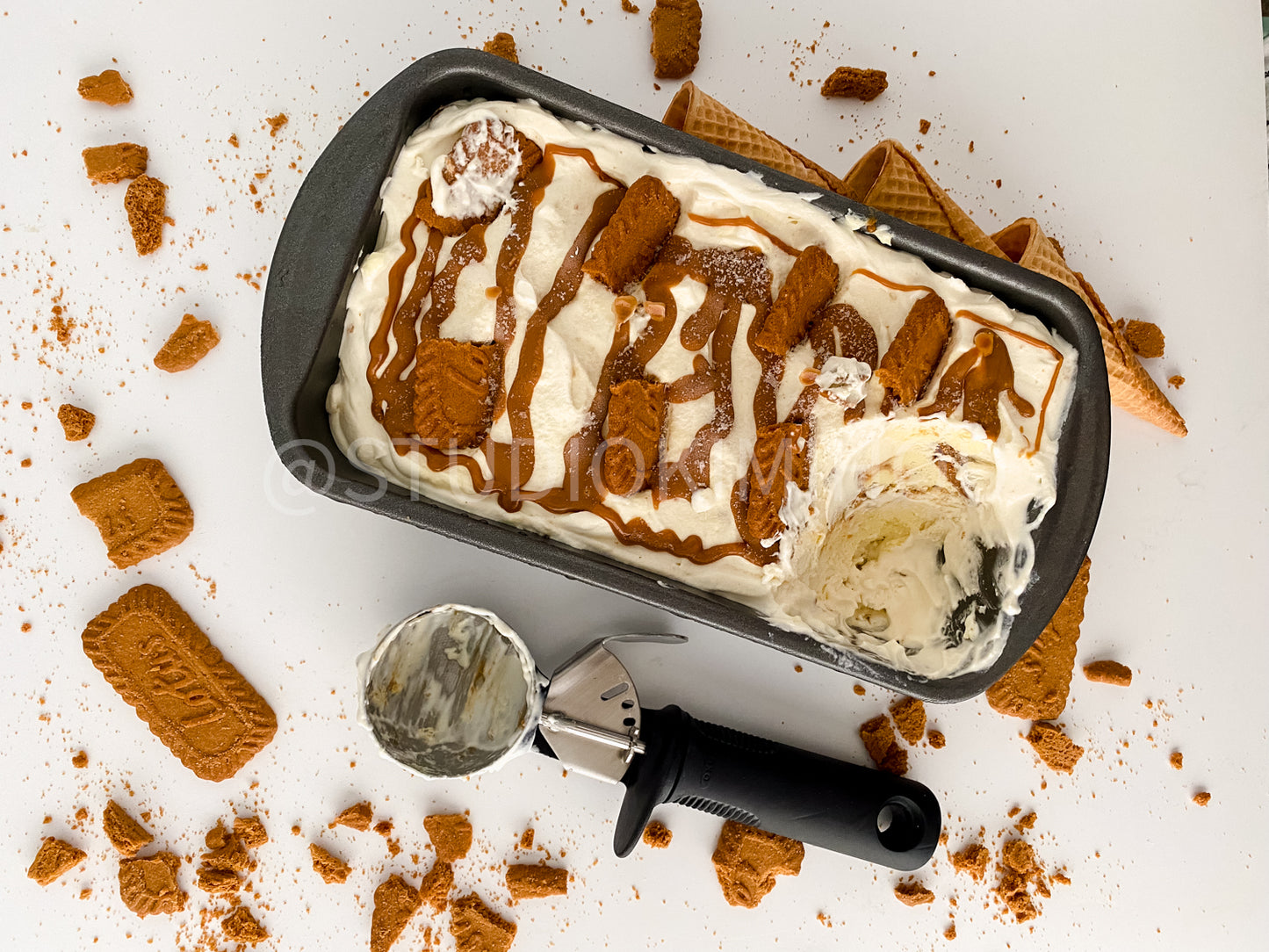 PLR- Biscoff Cheesecake Ice Cream