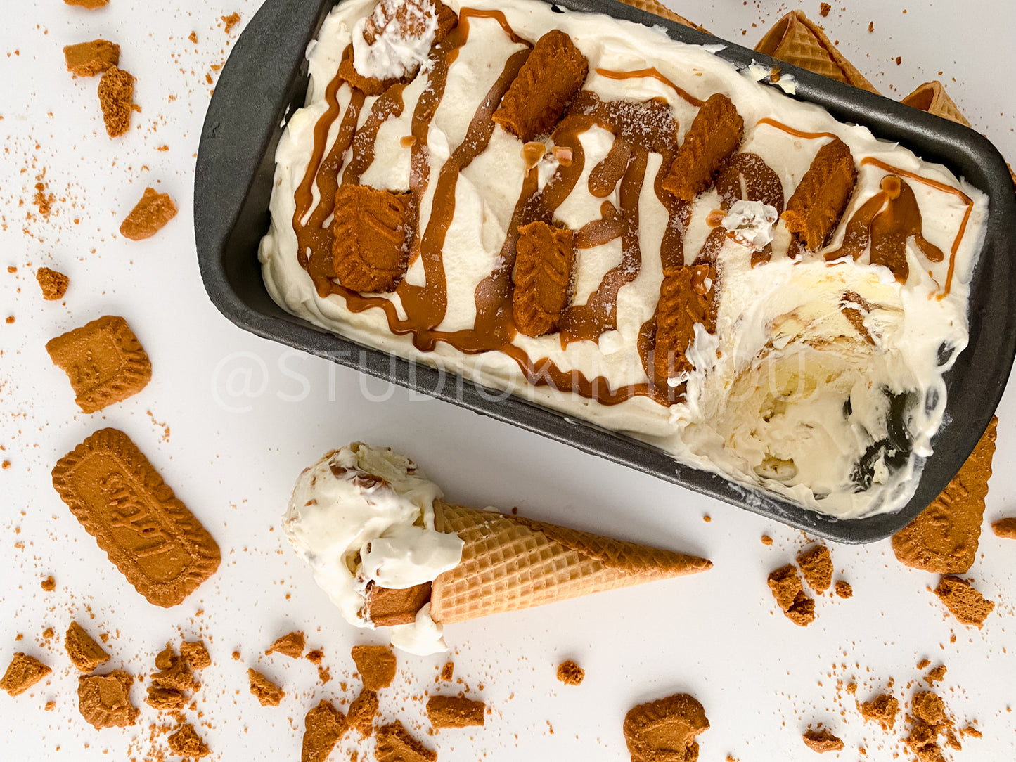 PLR- Biscoff Cheesecake Ice Cream
