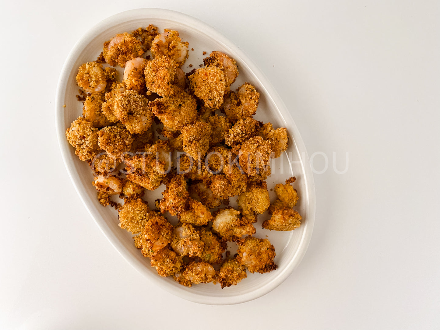 PLR- Air Fryer Popcorn Shrimp