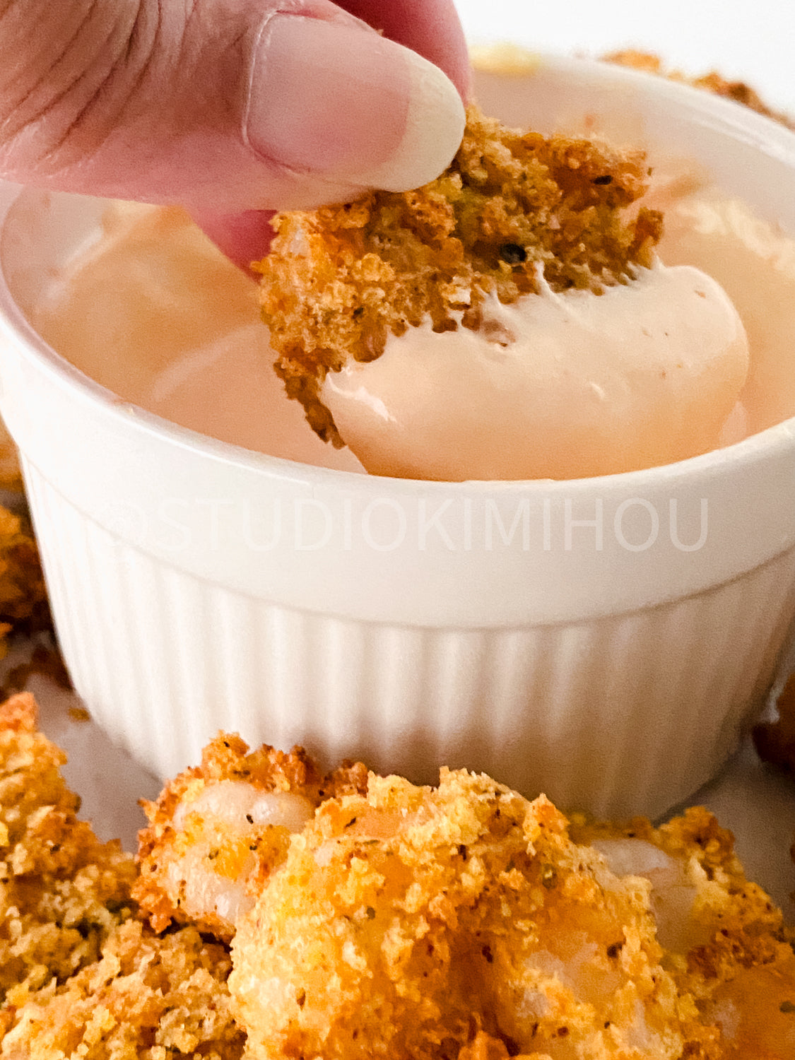 PLR- Air Fryer Popcorn Shrimp