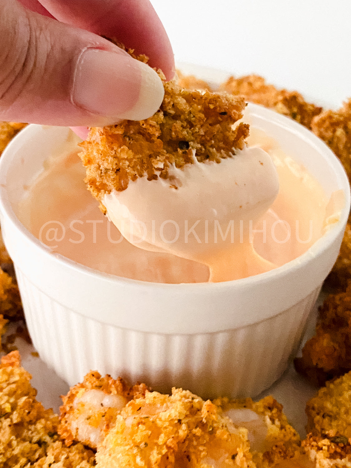 PLR- Air Fryer Popcorn Shrimp