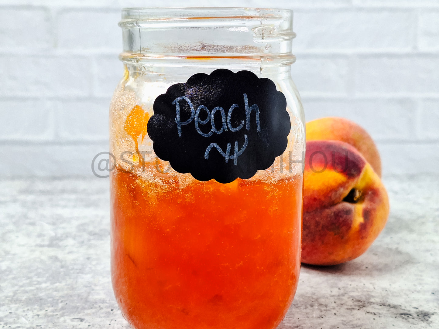 Semi-Exclusive Peach Jam on Concrete