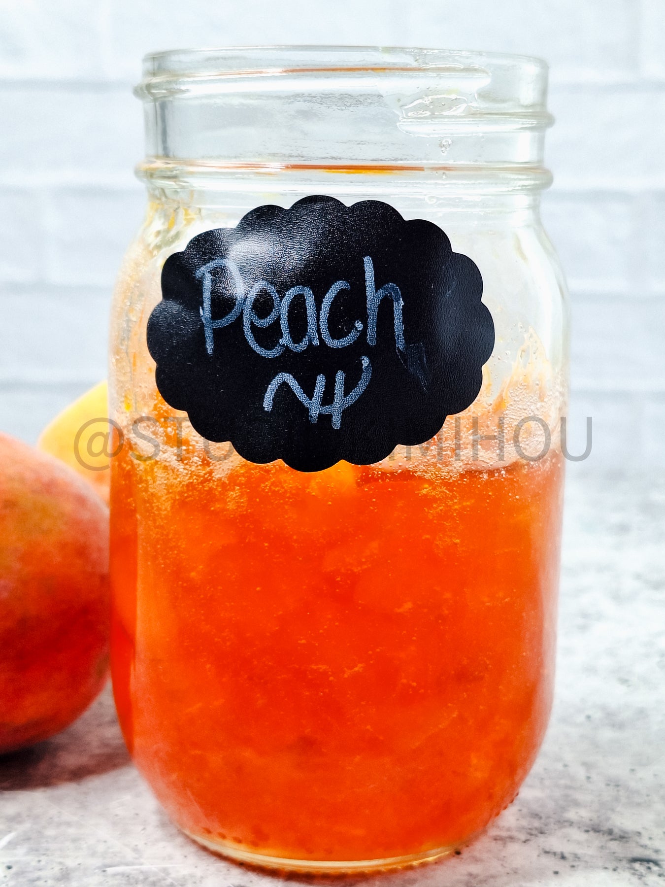Semi-Exclusive Peach Jam on Concrete