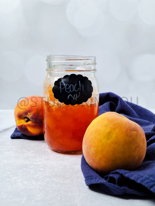 Semi-Exclusive Peach Jam on Marble