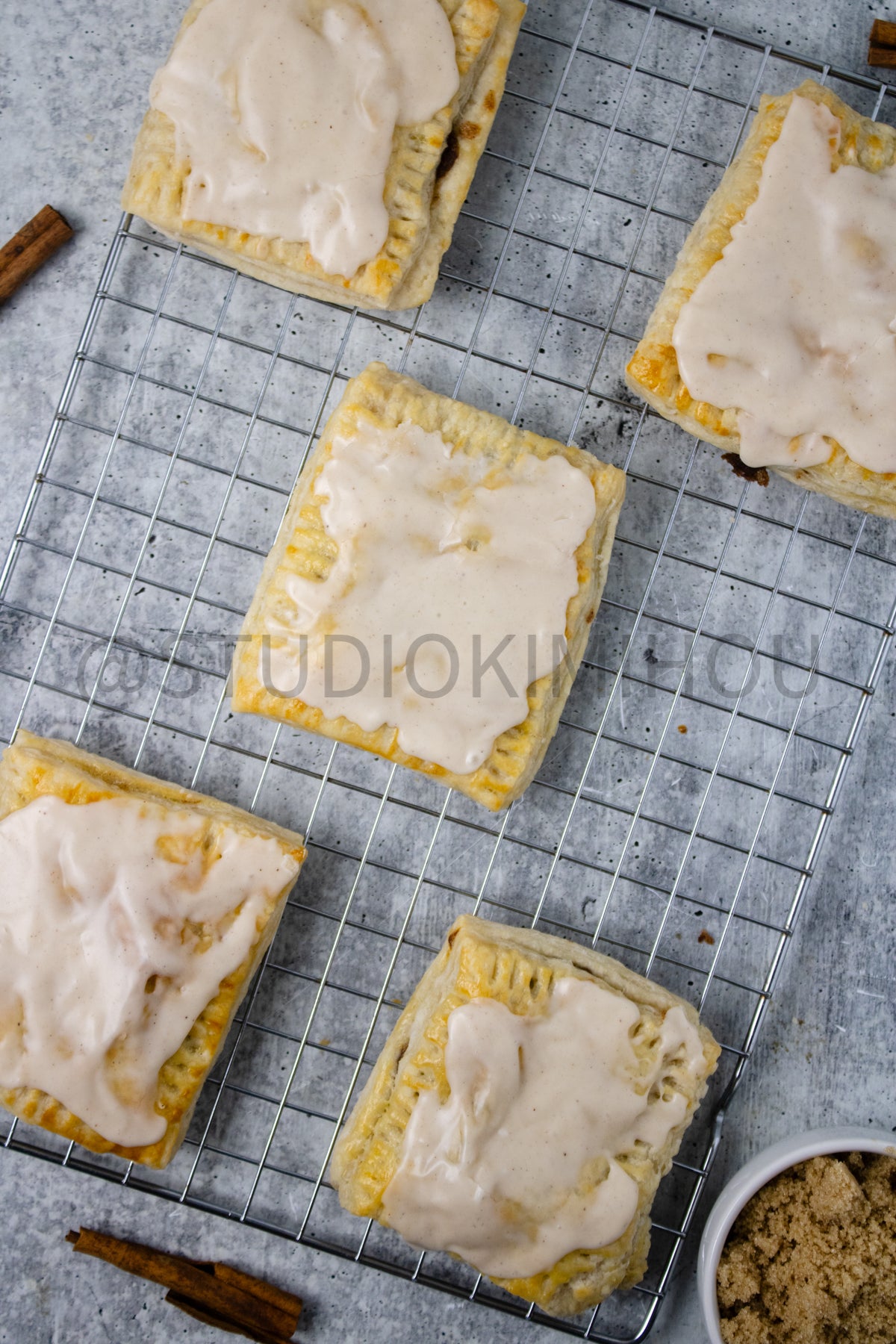 Semi-Exclusive BUNDLE Brown Sugar Sour Dough Puff Pastry on Concrete