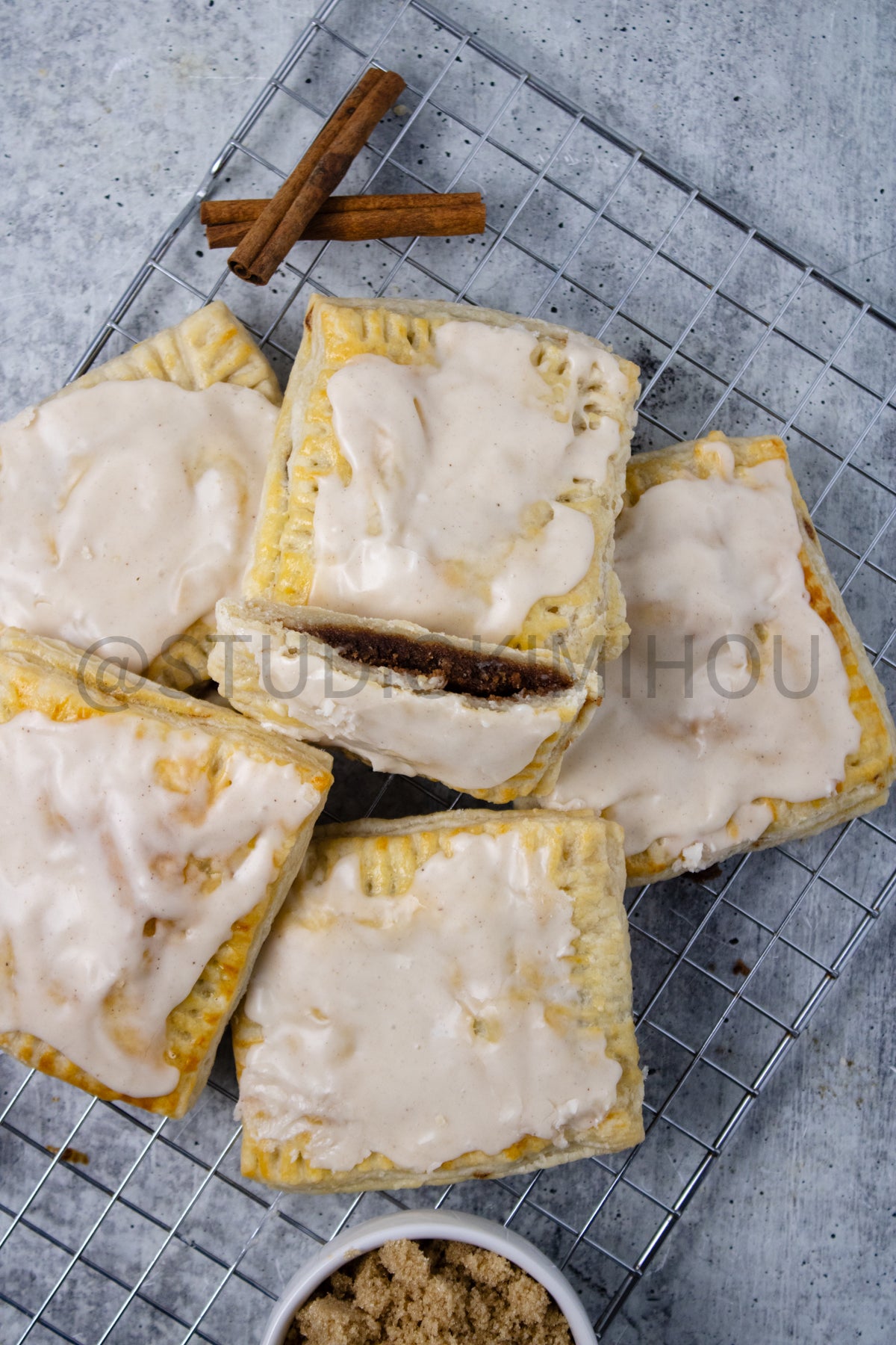 Semi-Exclusive BUNDLE Brown Sugar Sour Dough Puff Pastry on Concrete