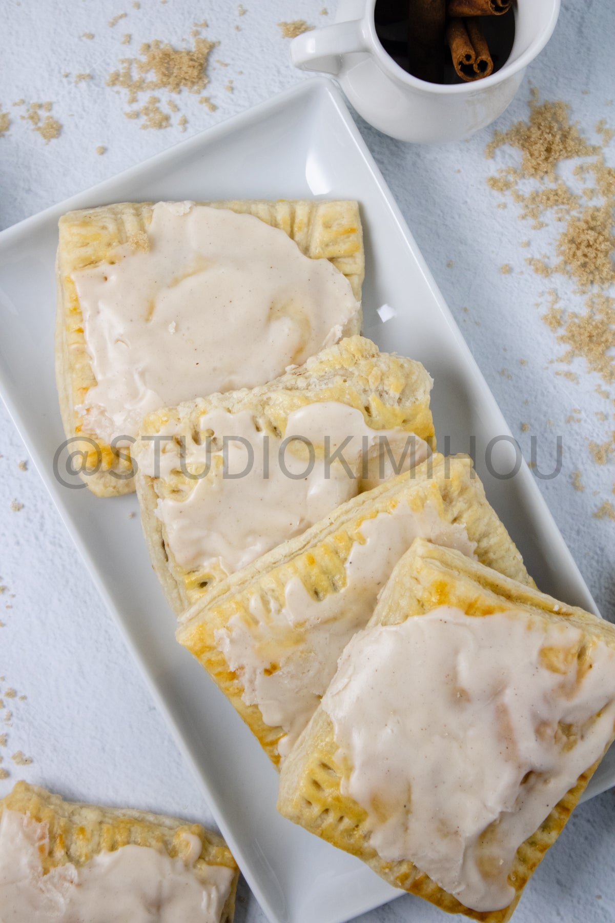 Semi-Exclusive BUNDLE Brown Sugar Sour Dough Puff Pastry on Linen