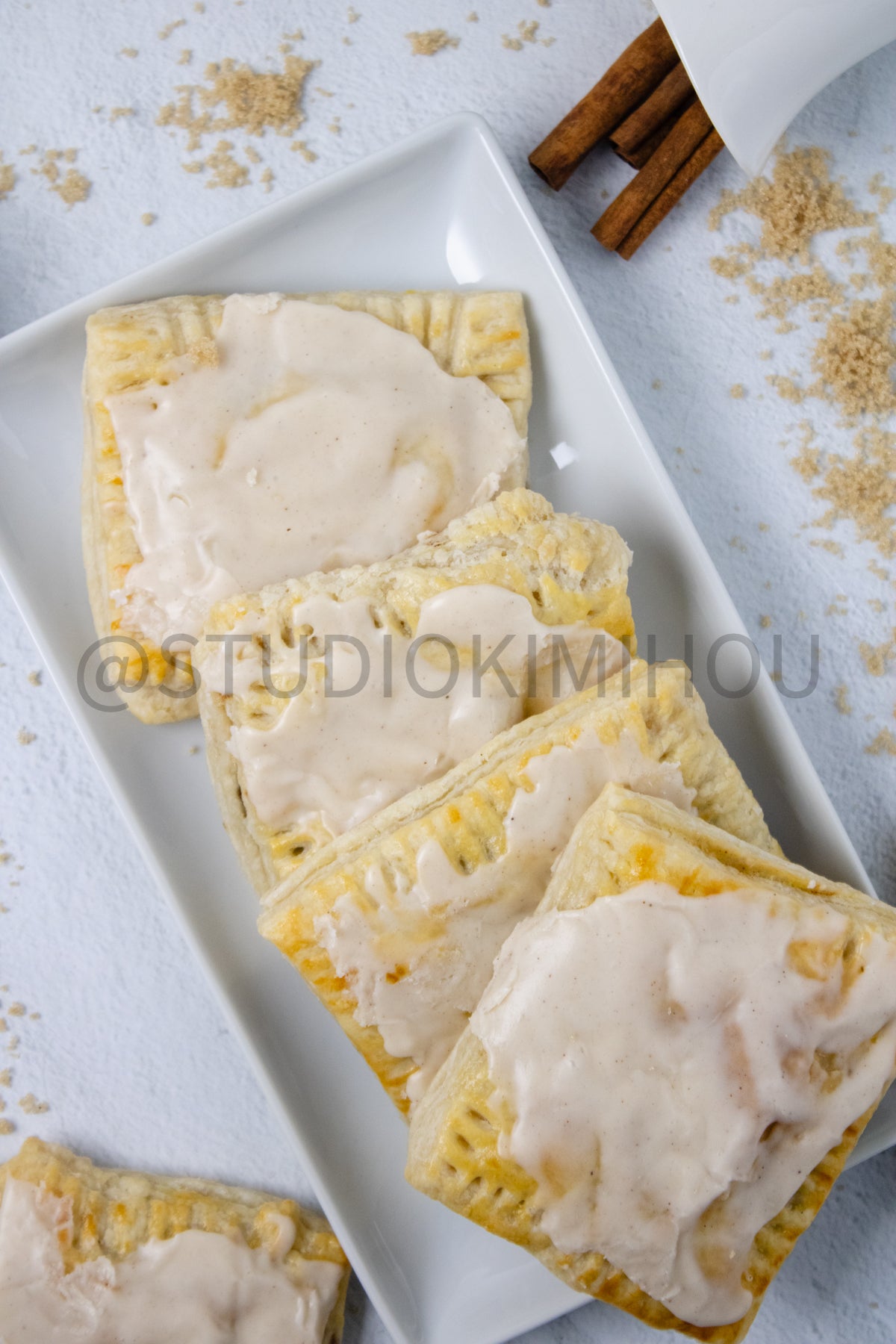 Semi-Exclusive BUNDLE Brown Sugar Sour Dough Puff Pastry on Linen
