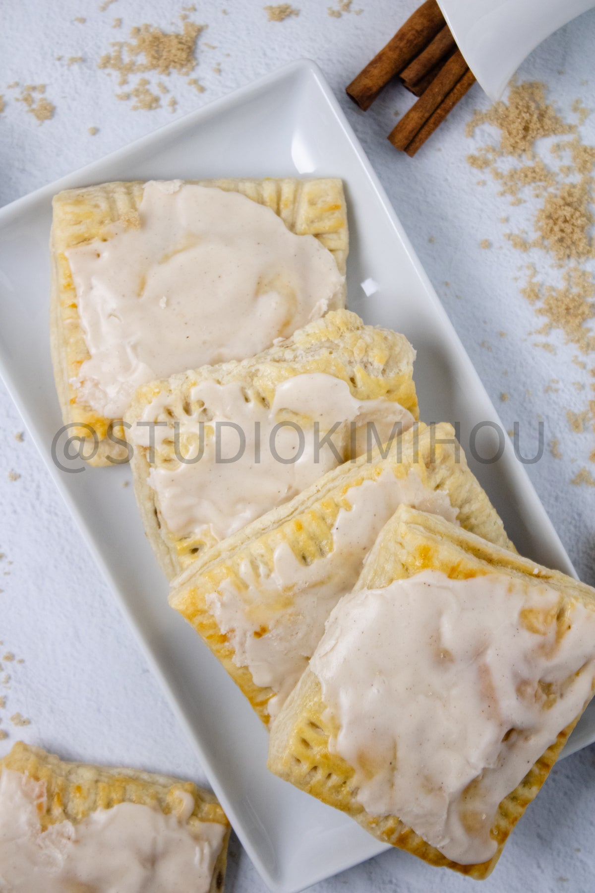 Semi-Exclusive BUNDLE Brown Sugar Sour Dough Puff Pastry on Linen