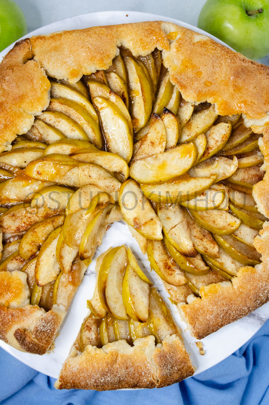 Semi-Exclusive Apple Galette on Marble