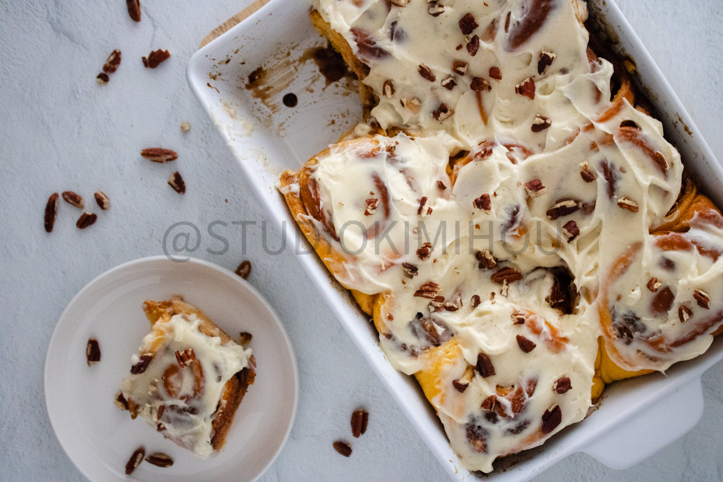 Semi-Exclusive Sweet Potato Cinnamon Rolls