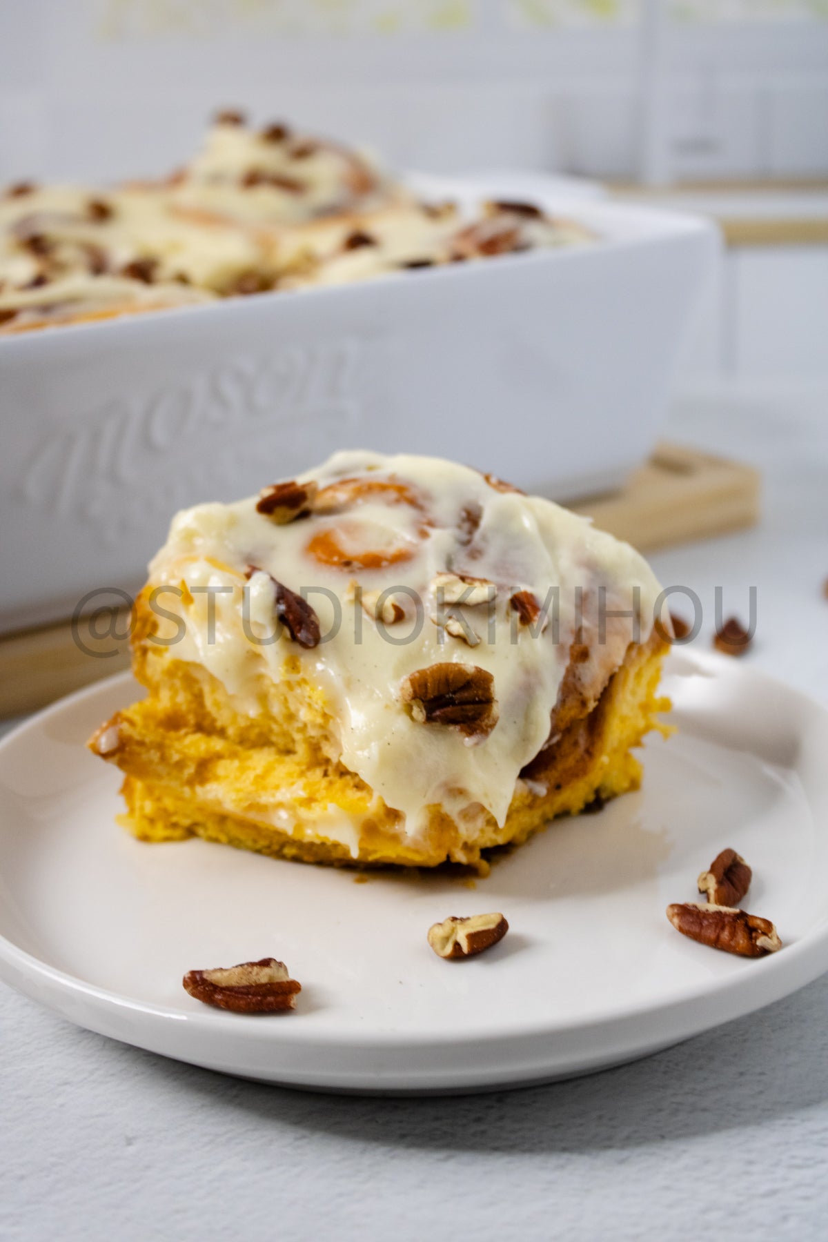 Semi-Exclusive Sweet Potato Cinnamon Rolls