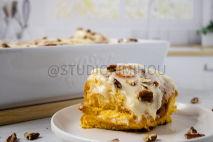 Semi-Exclusive Sweet Potato Cinnamon Rolls