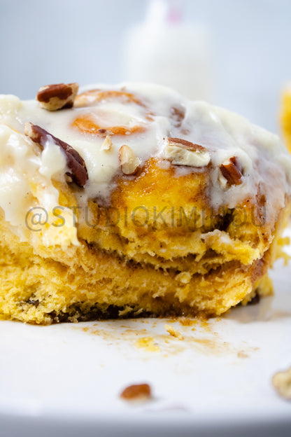 Semi-Exclusive Sweet Potato Cinnamon Rolls
