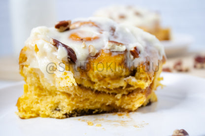 Semi-Exclusive Sweet Potato Cinnamon Rolls