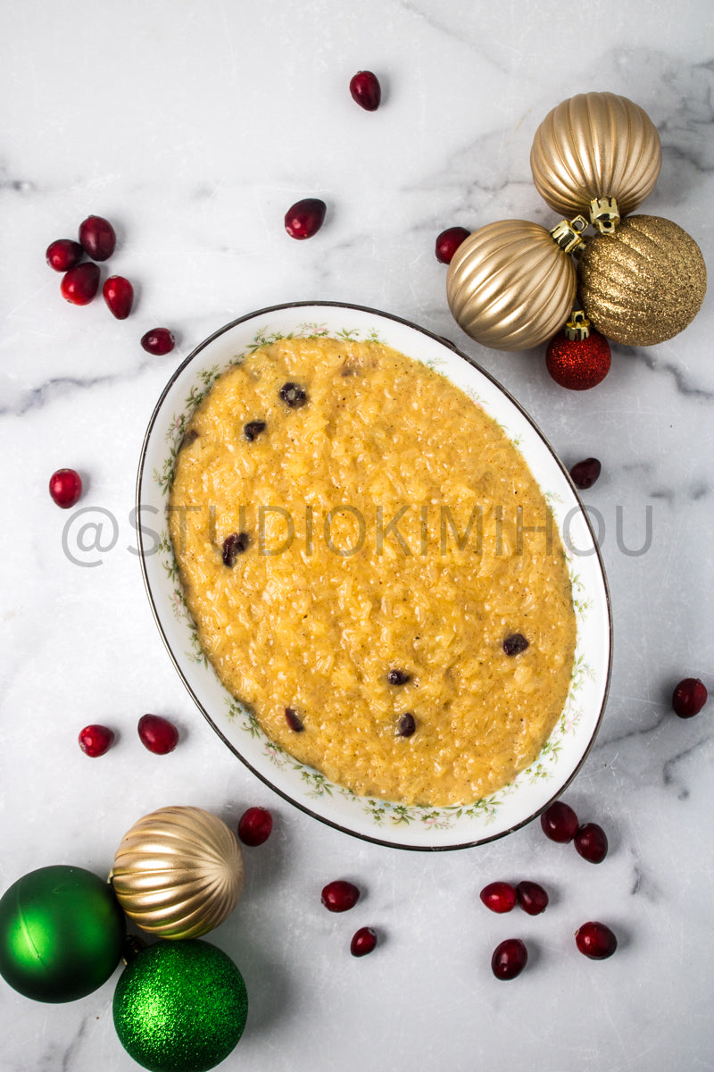 Semi-Exclusive Stove Top Rice Pudding on Marble