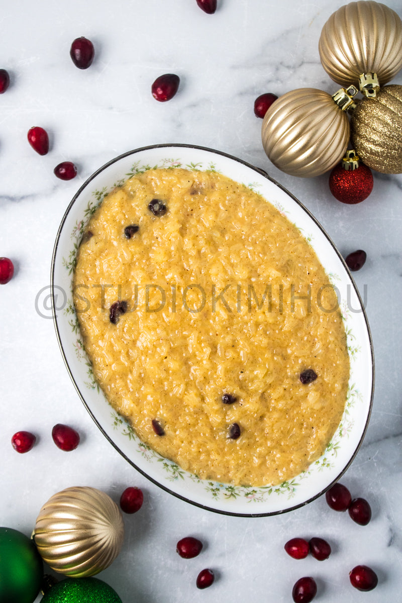 Semi-Exclusive Stove Top Rice Pudding on Marble