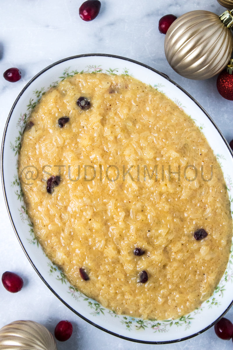 Semi-Exclusive Stove Top Rice Pudding on Marble