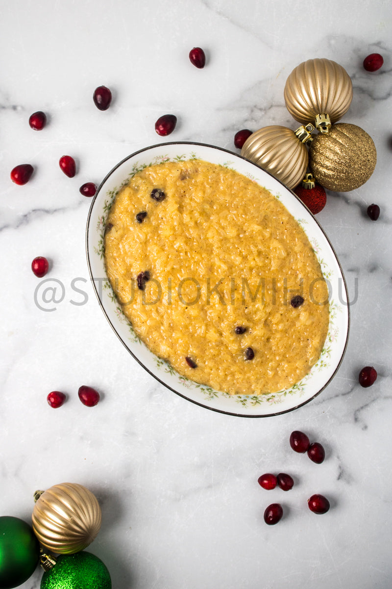 Semi-Exclusive Stove Top Rice Pudding on Marble