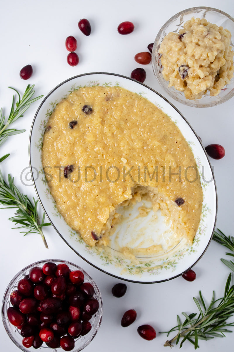 Semi-Exclusive Stove Top Rice Pudding on White