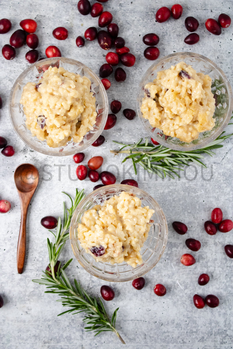 Semi-Exclusive Stove Top Rice Pudding on Concrete