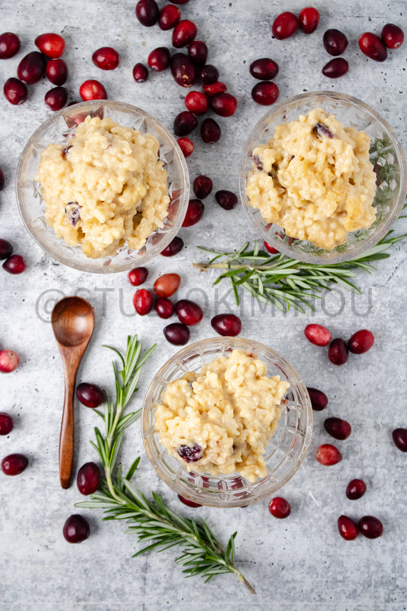 Semi-Exclusive Stove Top Rice Pudding on Concrete
